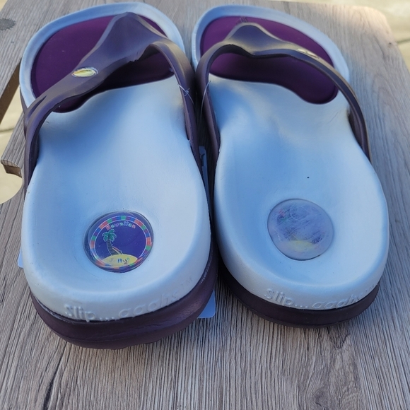 Men's Hawaiian Jellys Slide Thong Flat Sandals Sz 8 - Picture 4 of 14